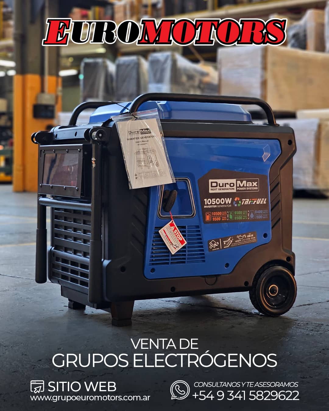 Venta de grupos electrógenos inverter